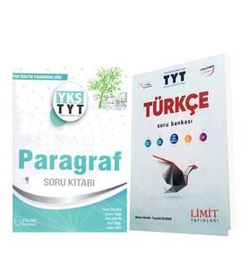 Limit TYT Türkçe ve Palme Yayınları Paragraf Soru Bankası Seti 2 Kitap