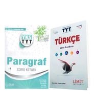 Limit TYT Türkçe ve Palme Yayınları Paragraf Soru Bankası Seti 2 Kitap