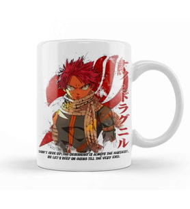 Natsu Dragneel Kupa Bardak Porselen