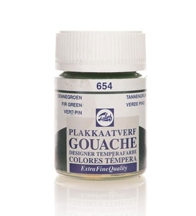 Talens Guaj Boya 654 Firgreen 