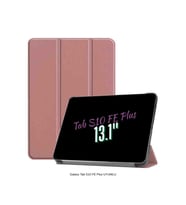 Galaxy Tab S10 FE Plus Uyumlu 13.1" Katlanabilen Standlı Smart Cover Akıllı Tablet Kılıfı