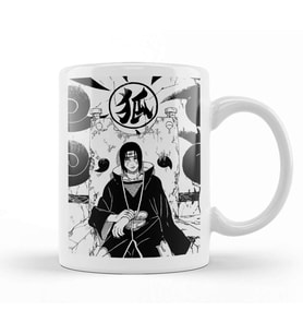 Naruto Itachı Uchıha Kupa Bardak Porselen