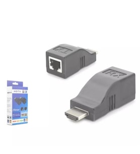 Hadron Hdx1359  30M 4K - 2K - Full HD 1080p  Hdmi Extender Siyah
