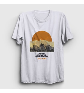 Presmono Unisex Beyaz Armada Immortan Joe Film Mad Max T-Shirt 483971tt