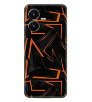 Vivo Y22S Kılıf Silikon Desen Özel Seri Zigzaglar 1651
