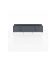 Arges TV Ünitesi 4 Çekmeceli  176x30x51 Çam-Antrasit