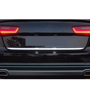 Audi A6 Formlu Krom Bagaj Alt Çıta 2011 Üzeri Paslanmaz Çelik