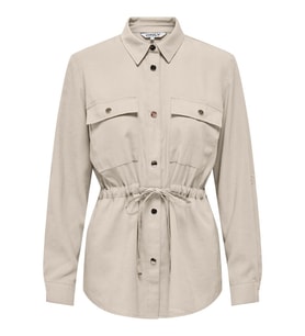 ONLY ONLARIS LIFE 4/5 FEM CARGO JACKET CC WVN 15310852 (Krem)