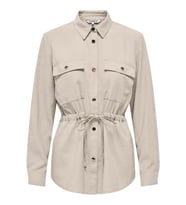 ONLY ONLARIS LIFE 4/5 FEM CARGO JACKET CC WVN 15310852 (Krem)