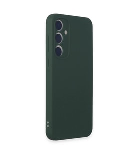 Samsung Galaxy A35 5g Kılıf First Silikon - Koyu Yeşil