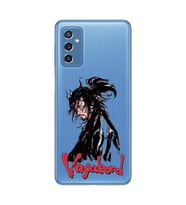 Samsung Galaxy M52 Uyumlu Vagabond Anime Desenli Şeffaf Telefon Kılıfı