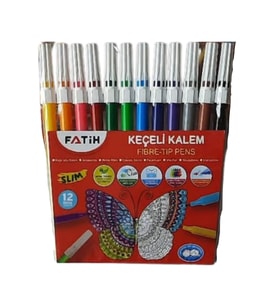 Keçeli Kalem 12 Renk