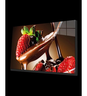 Meyveler Cam Tablo 4mm Dayanıklı Temperli Cam