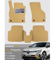Renault Megane E-Tech (2022-2025) Uyumlu EVA Paspas Tam Set – Birebir Uyum,Su Geçirmez,Hızlı Montaj