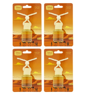 Uhud Kokusu 8 Ml Araba Kokusu Cam Şişe 4 Adet