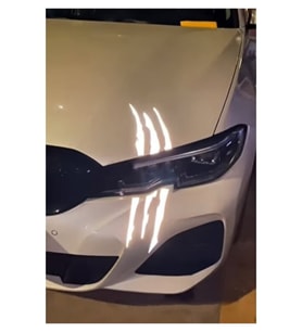 Monster Pençe Oto Sticker Araba Far Sticker Pençe