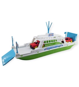 Mulvxgrbz  Grz02 Feribot Araç Taşııyan Gemi 45 Cm - Yeşil (Mulvix)