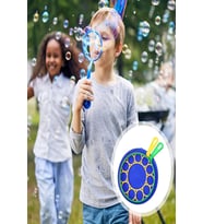 Eğlenceli Baloncuk Seti: 4 Büyük, 4 Küçük Aparat ve 500 ml Solüsyon ile Sınırsız Eğlence!