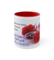 Öğretmenler Günü Kupaları (Kırmızı)
