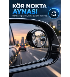 Ayarlanabilir Araç Kör Nokta Aynası Geniş Açılı Ayna Seti