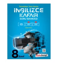 Kafa Dengi Yayınları 8. Sınıf İngilizce Soru Bankası 