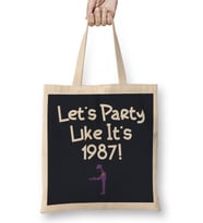 Party Like 1987 Bite Fnaf Bez Çanta Uzun Saplı