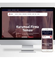 Hazır Kurumsal Web Sitesi Yazılımı V63
