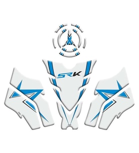 Rks Srk 125 S 2024 - 2025 Uyumlu Tank Pad Set 001