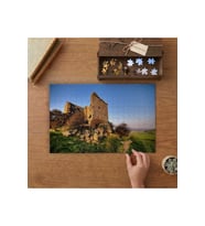 Karakale Harabesi - Tarihi Yapı Tasarımı 240 parça Ahşap Puzzle Ahşap Kutuda MP03186