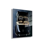 Temperli Gerçek Cam Tablo Arka Açı Mercedes S 190 Sl