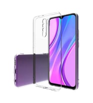 Durukar® Redmi 9 Kılıf Lüx Şeffaf Silikon - Şeffaf