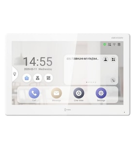 HIKVISION KH9510-WTE1(B) INTERCOM SİSTEMİ İÇ ÜNİTE WIFI 101