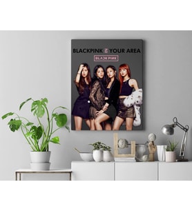 Blackpink In Your Area Kanvas Tablo 40x55cm 