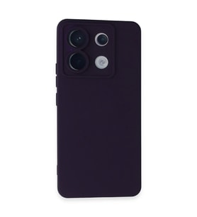 Xiaomi Redmi Note 13 Pro 5G Kılıf Nano içi Kadife Silikon - Mor