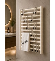 10'lu Banyo Askı Seti Havlupan İçin Pratik Havlu Askıları 10x5 Cm