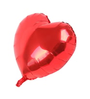 Lunaev Kalp Balon Folyo Kırmızı 45 cm 18 İnç