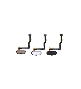 Samsung Galaxy C7 C7000 Home Tuş Bordu Flex Flex Siyah