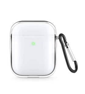 Microsonic AirPods 1. Nesil / 2. Nesil Kılıf Transparent Clear Soft Şeffaf (Renksiz)