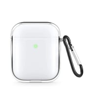 Microsonic AirPods 1. Nesil / 2. Nesil Kılıf Transparent Clear Soft Şeffaf (Renksiz)