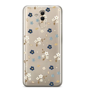 Huawei Mate 20 Lite Uyumlu Baskılı Yumuşak Silikon Şeffaf Telefon Kılıfı