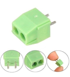 Mini Terminal Klemens 2P 3.5mm 2 Pin