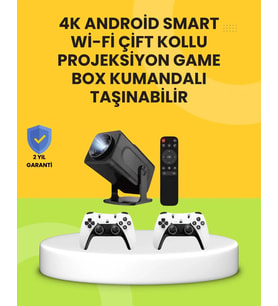 Hcs350Pro Android 11 İşletim Sistemli Mini Projektör