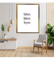 Altın  Çerçeveli tablo n1070