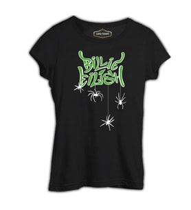 Billie Eilish - Spider Siyah Kadın Tshirt