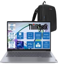 Lenovo Thinkbook 14 G7 Iml Intel Ultra 7 155H 48GB Ddr5 1tb SSD Intel® Aı Boost 14" Wuxga 300NITS IPS Windows 11 Pro Taşınabilir Bilgisayar 21MR0050TRP23 + Zetta Çanta