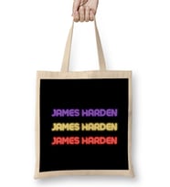 James Harden - Basketball gifts Vintage Retro Rainbow Quotes For BOYS AND Dad Bez Çanta Uzun Saplı