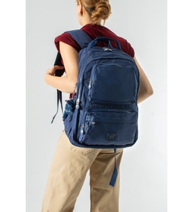 Ultra Hafif Çok Cepli Su Geçirmez Sırt Çantası Unisex Lacivert (Model: 571-2H)