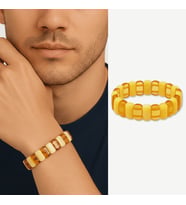 Çubuk Kesim Sarı Beyaz Bal Rengi Beyrut Kehribar Erkek Rolex Bileklik