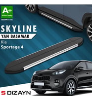S-Dizayn Kia Sportage 4 Skyline Krom Yan Basamak 173 Cm 2016-2021 A+ Kalite