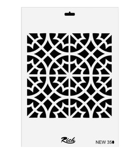 Rich New Seri N-350 Stencil 35x25 cm